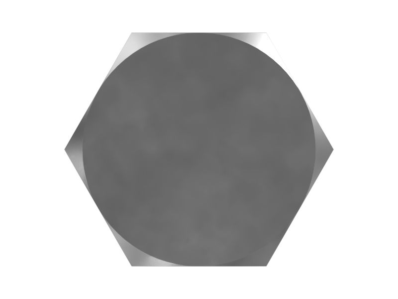 Болт с шестигранной головкой с резьбой MJ16x2