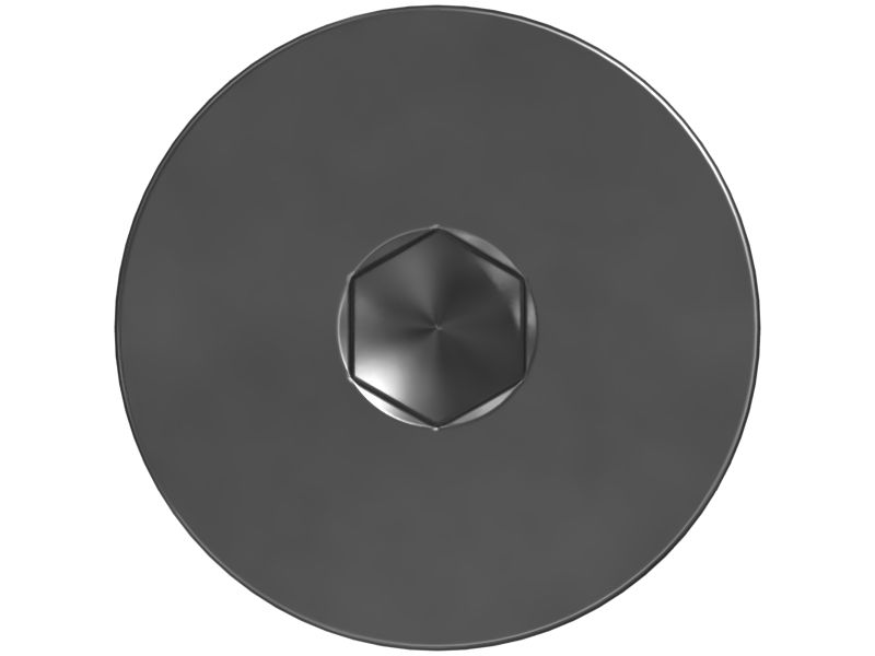 ВИНТ С ПЛОСКОЙ ГОЛОВКОЙ