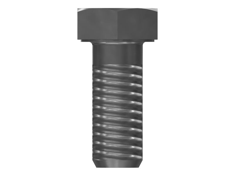 Болт с шестигранной головкой и резьбой M10X1,5