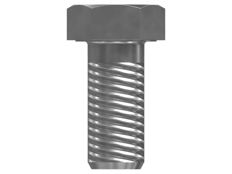 Болт с шестигранной головкой с резьбой M20X2,5
