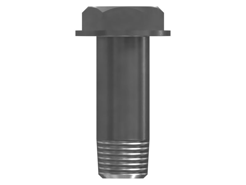 Винт с головкой с буртиком