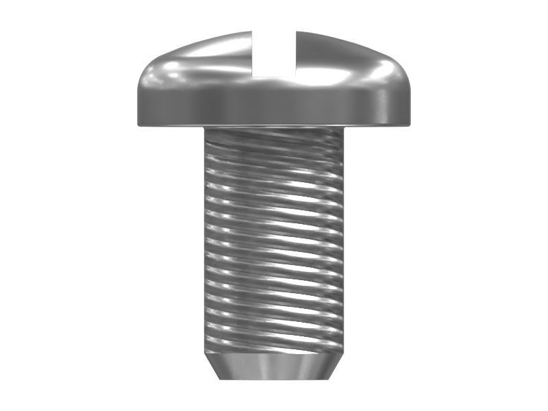 Винт с цилиндрической скругленной головкой