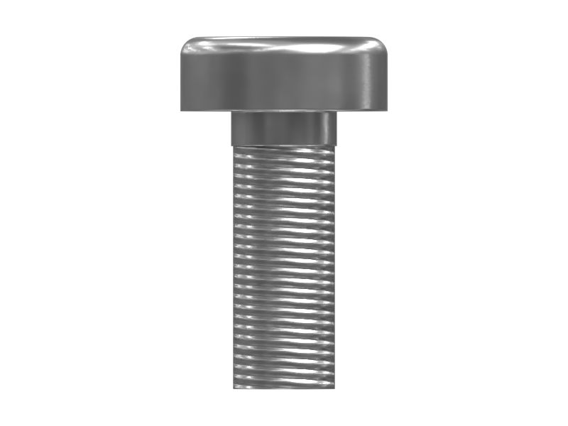 Винт с потайной головкой и резьбой #10-32