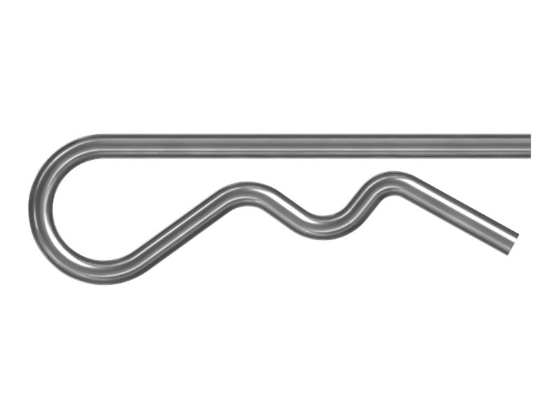 Заколка-зажим для волос длиной 65,1 мм