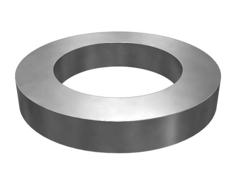 Пружинная шайба с разрезным кольцом и винтовой пружиной