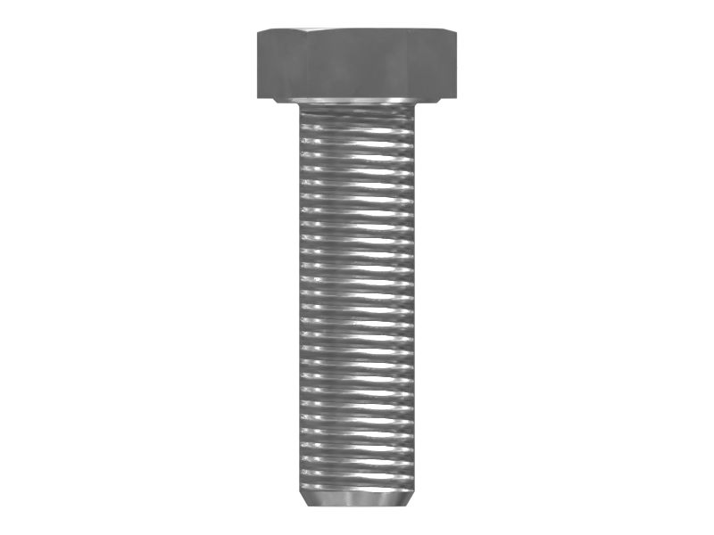Болт с шестигранной головкой с резьбой M20X2,5