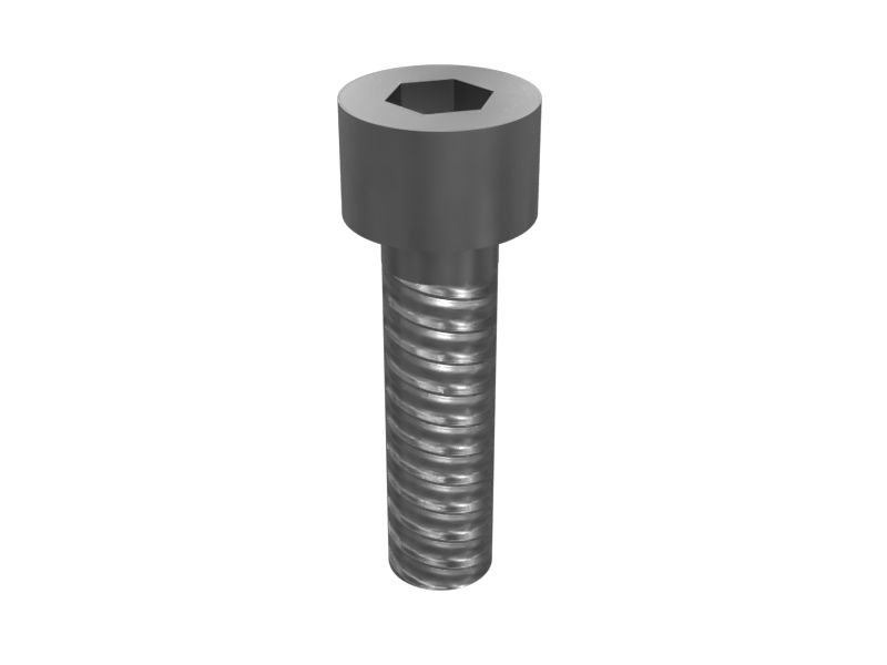 Болт с шестигранной головкой под торцевой ключ с резьбой 6-32