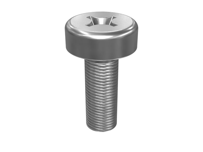 Винт с потайной головкой и резьбой #10-32