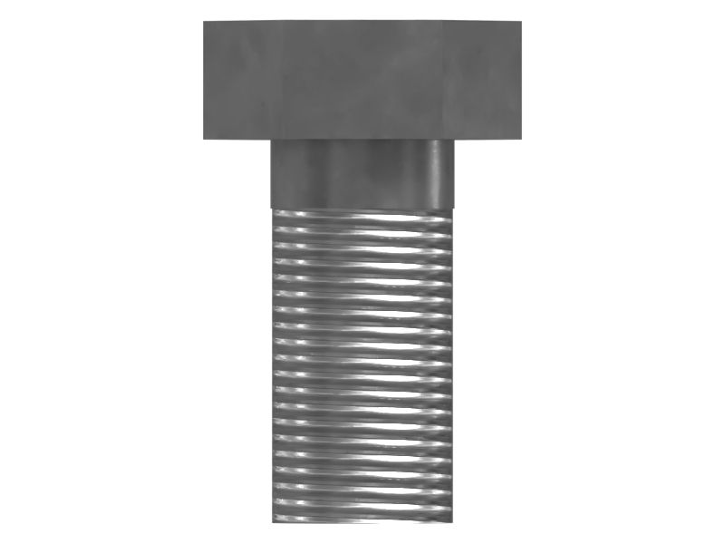 Болт с шестигранной головкой с резьбой M24X3