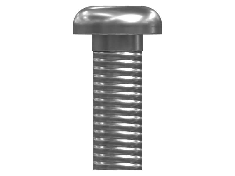 311-5307: M6-1 X 16mm Rounded Pan Head Internal Hex Screw 3115307 购买