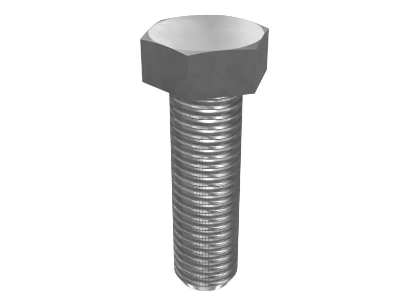 Болт с шестигранной головкой M24-3 x 80 мм