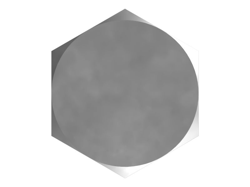 Болт с шестигранной головкой M16