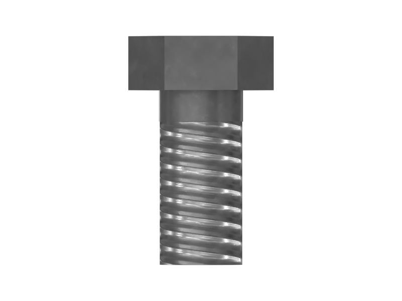 Болт с шестигранной головкой с резьбой M24X3