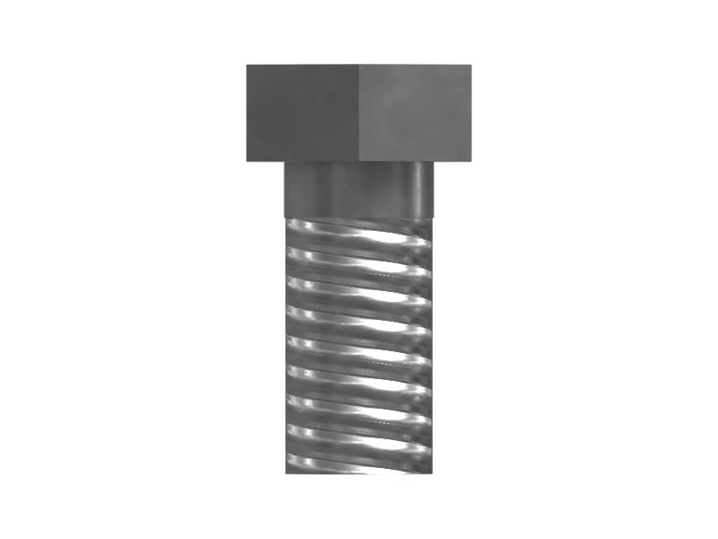 Болт с шестигранной головкой с резьбой M24X3