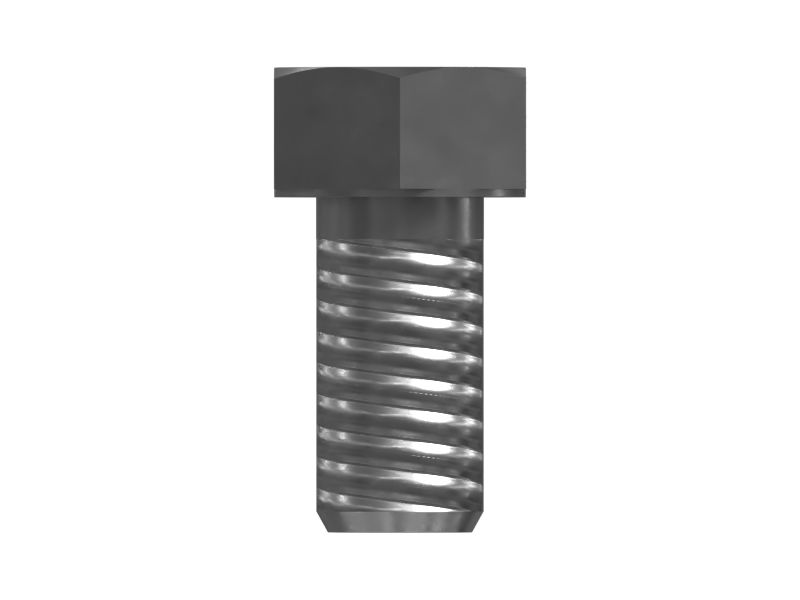 Болт с шестигранной головкой 1/2"-13 x 1