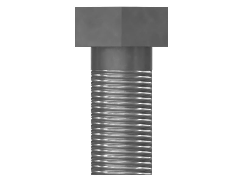 Болт с шестигранной головкой с резьбой M24X3