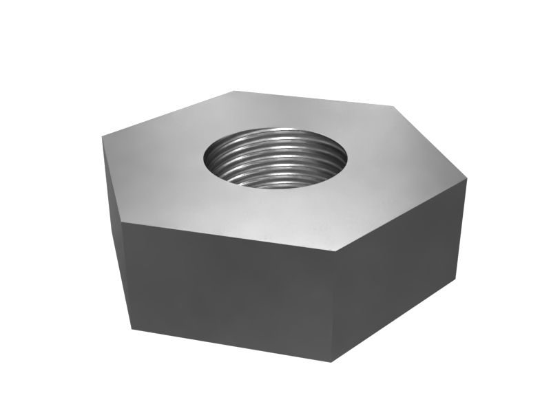 4B-2041: Шестигранная гайка с резьбой №6(.138)-32