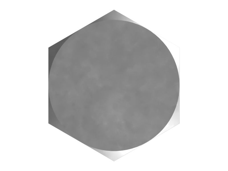 Болт с шестигранной головкой с резьбой M30X3,5