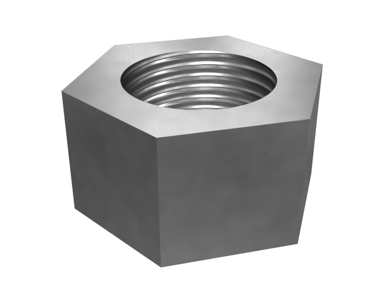 Гайка с шестигранной головкой, 1"-8