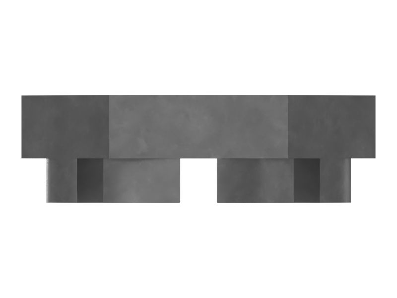 5P-9093: 3 1/2''-12 Hex Castle Nut 5P9093 купить
