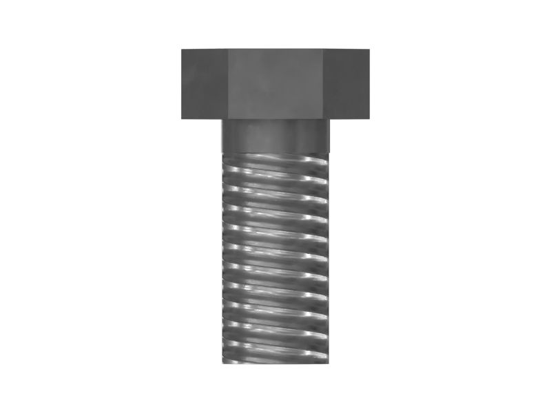 Болт с шестигранной головкой с резьбой Mj20X2,5