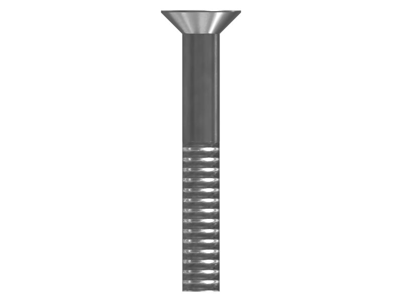 3E-4316: M6-1 X 45mm Countersunk Flat Head Internal Hex Screw 3E4316 купить