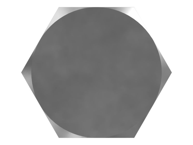 Болт с шестигранной головкой с резьбой 1/2-13