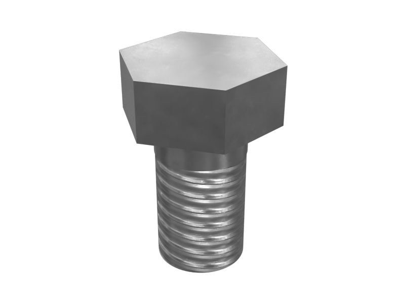 Болт с шестигранной головкой с резьбой M24X3