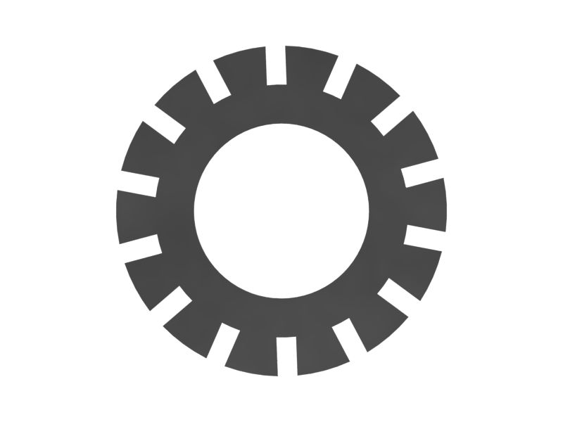 Стопорная шайба с наружным зубом 12