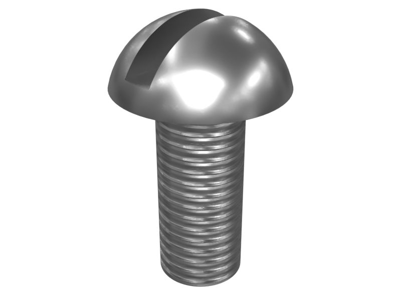 9B-9172: . 6 (.138)"-32 X 5/16" Rounded Pan Head Slotted Screw 9B9172 купить