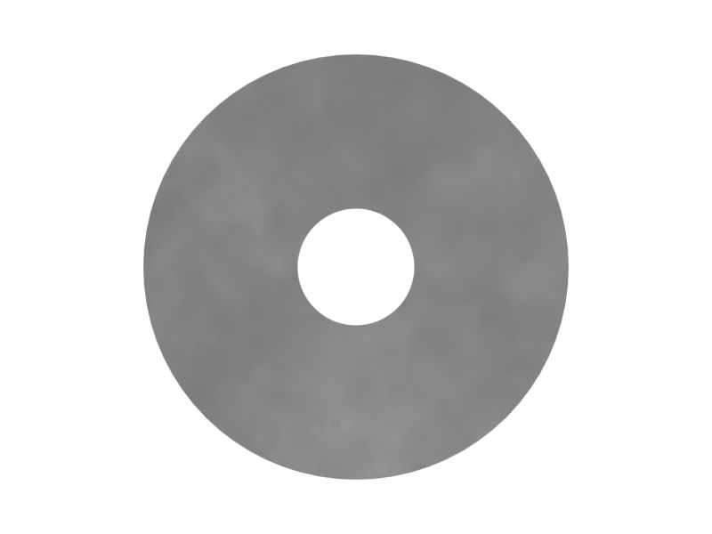 Плоская шайба толщиной 2,54 мм