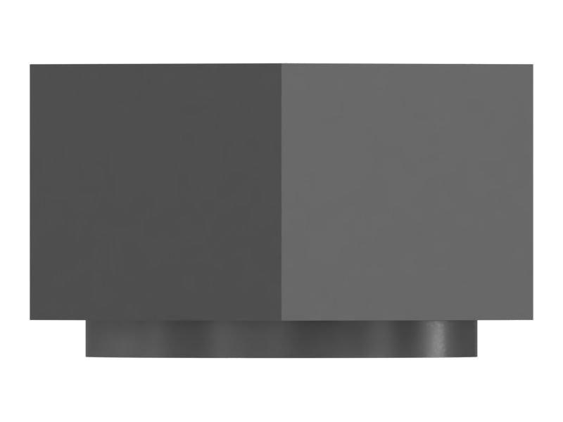 Приварная гайка с резьбой M12 X 2 мм