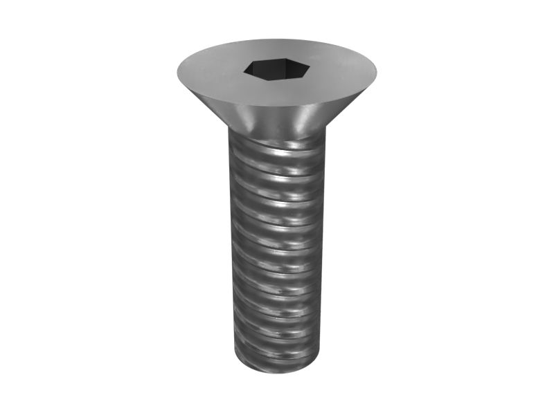 067-7897: 3/8''-16 X 1 1/4'' Hex Socket Flat Head Bolt 0677897 купить