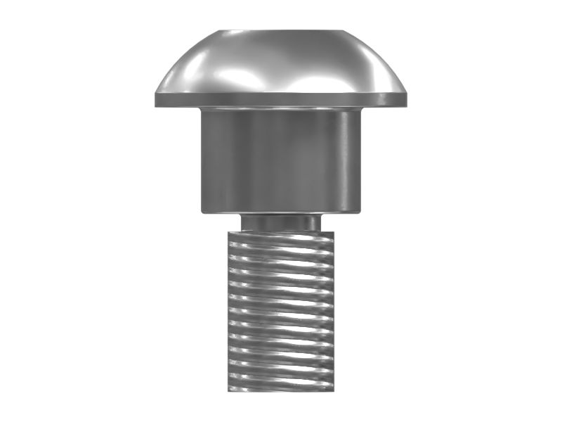 Винт с буртиком