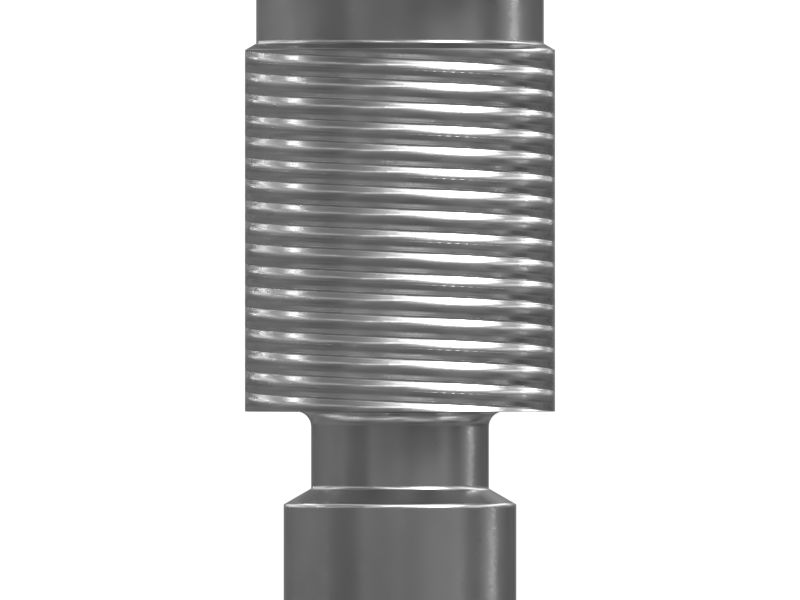 Фланцевый болт M6 X 1