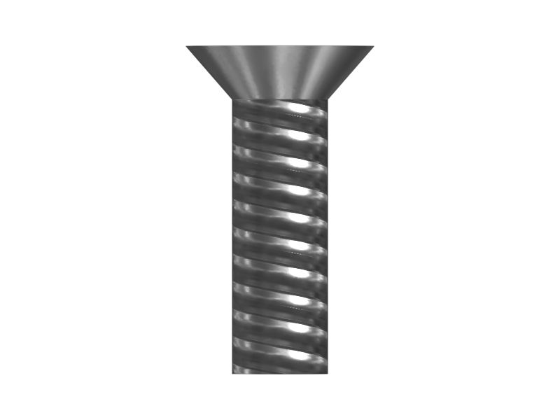 067-7897: 3/8''-16 X 1 1/4'' Hex Socket Flat Head Bolt 0677897 купить