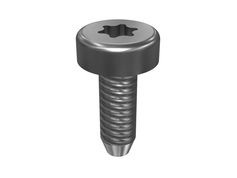 Пластиковый винт с поддонной головкой длиной 9,50 мм