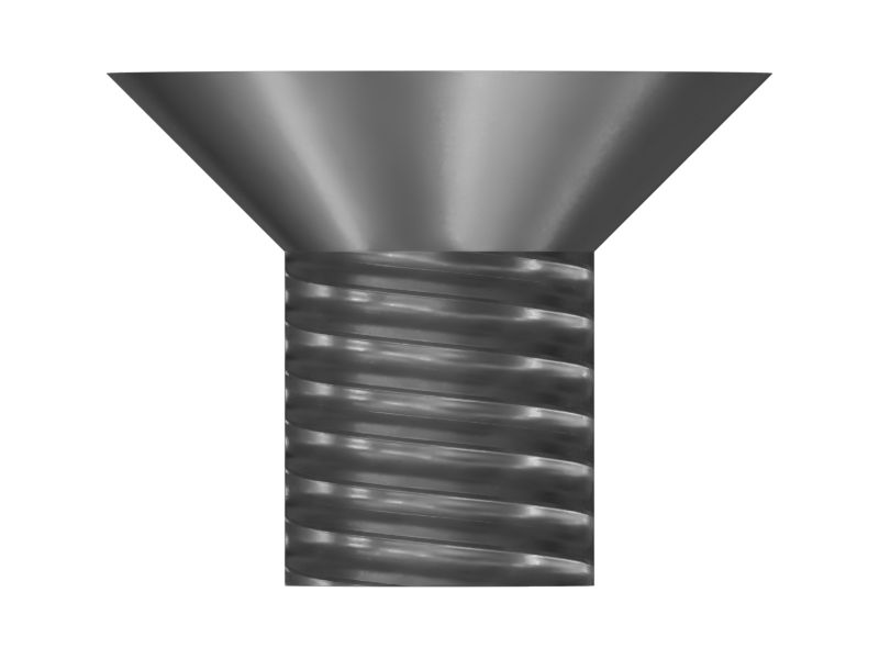 099-0857: M5-0.8 x 8mm Countersunk Flat Head Cross Slot Screw | Cat ...