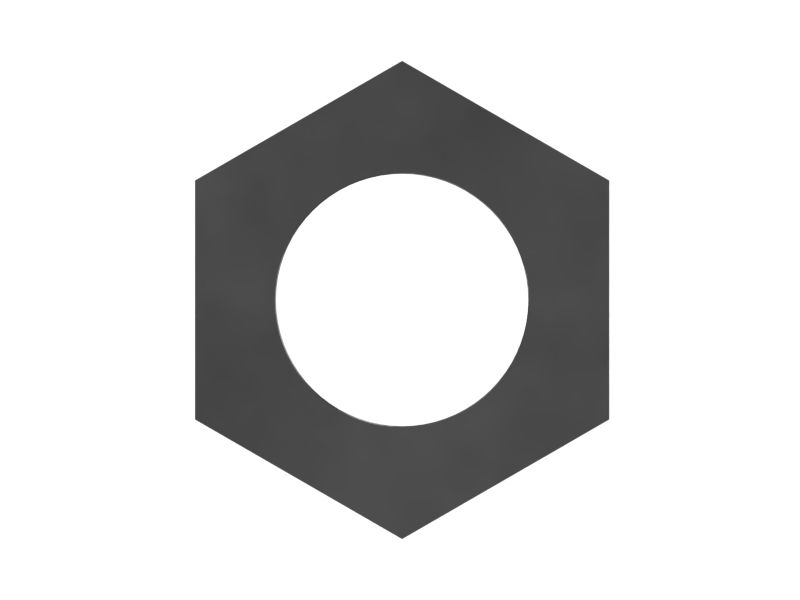 Шестигранная гайка