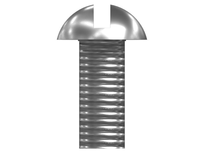 9B-9172: . 6 (.138)"-32 X 5/16" Rounded Pan Head Slotted Screw 9B9172 купить