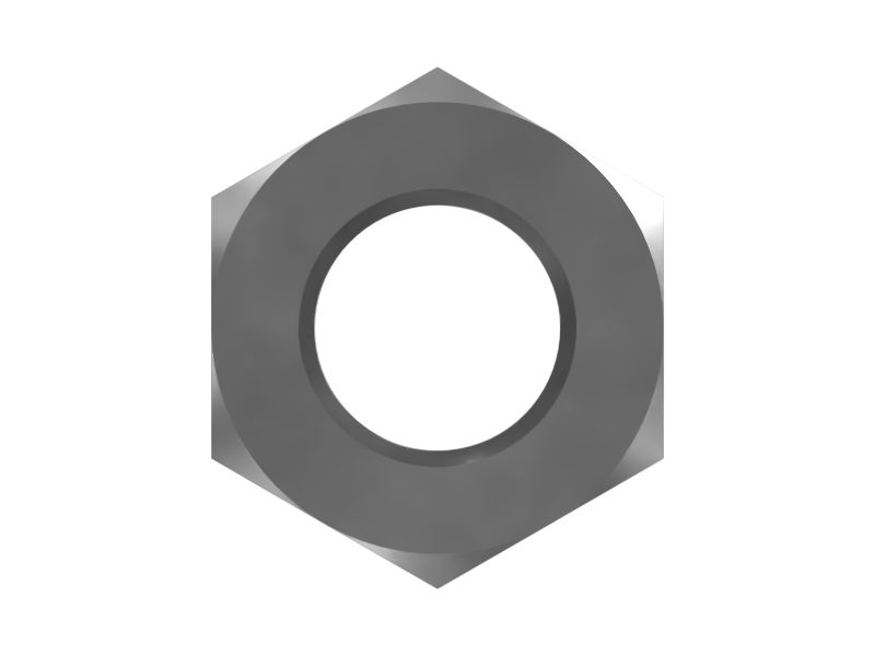 Стопорная гайка шестигранная