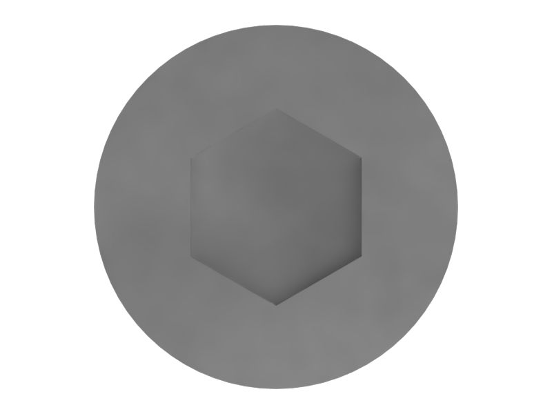 Болт с головкой под шестигранный торцевой ключ M5-0,8 x 20 мм