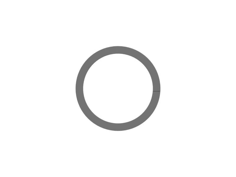 70mm Inner Diameter Bucket Cylinder Backup Ring