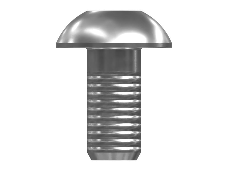 345-7725: M12-1.75 X 25mm Rounded Pan Head Hexalobular Screw 3457725 купить