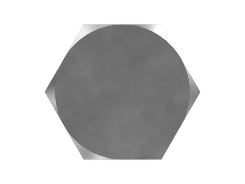 Болт с шестигранной головкой с резьбой M16X2