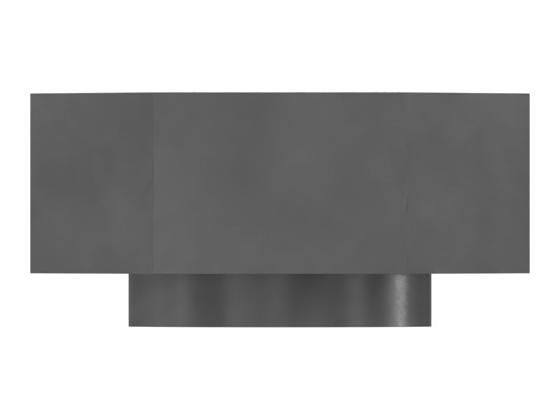 Шестигранная сварная гайка M6 x 1 мм