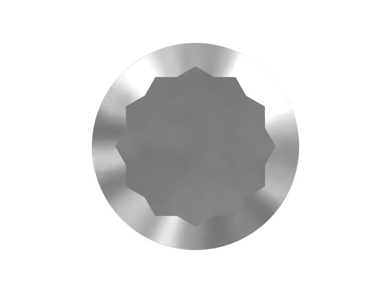 Болт с 12-гранной головкой с резьбой 3/8-16