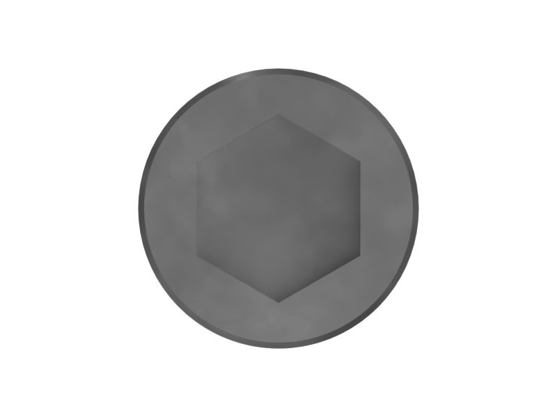 Болт с шестигранной головкой M16X2 с наружной резьбой