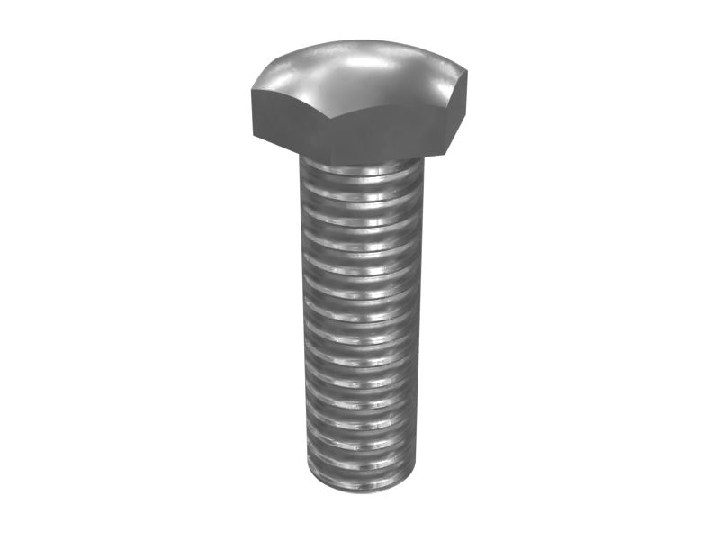 558-3724: M18-2.5 x 60mm Hex Head Bolt