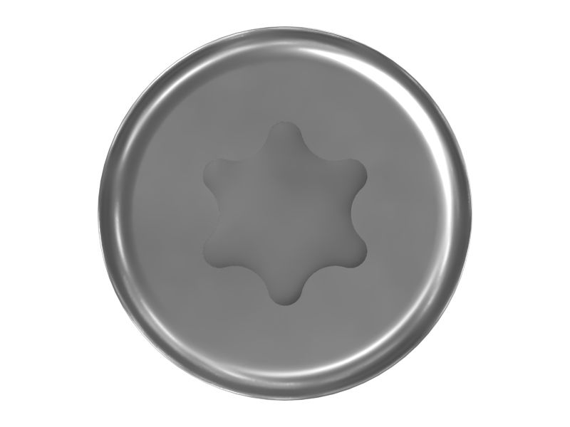 Самонарезающий винт с цилиндрической головкой (резьба M4X0,7)